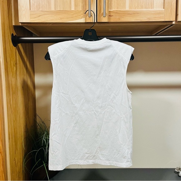 Tibi Padded Shoulder Sleeveless Top - Picture 4 of 7